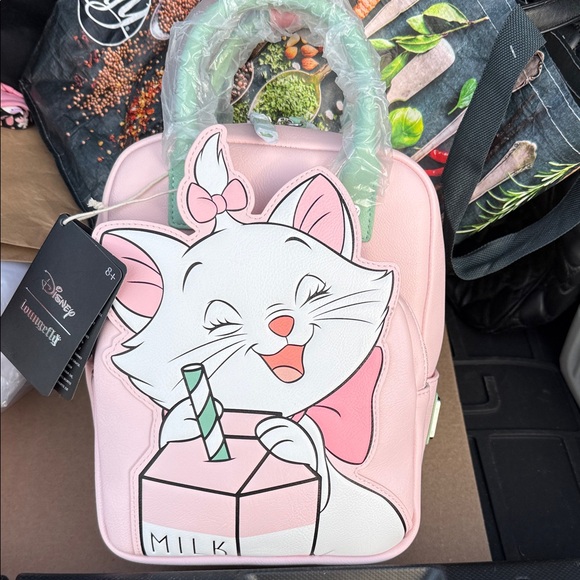 Disney Handbags - Loungefly Disney The Aristocats Marie Milk Carton Mini Backpack